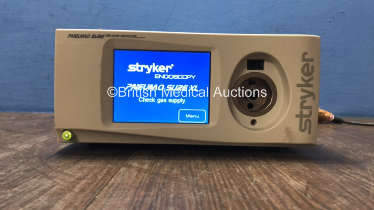 Stryker Pneumo Sure XL High Flow Insufflator (Powers Up) *H* *S/N 1101CE066*