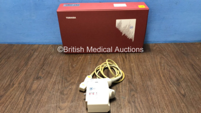 Toshiba PST-30BT Ultrasound Transducer / Probe *Mfd 12 / 2007*