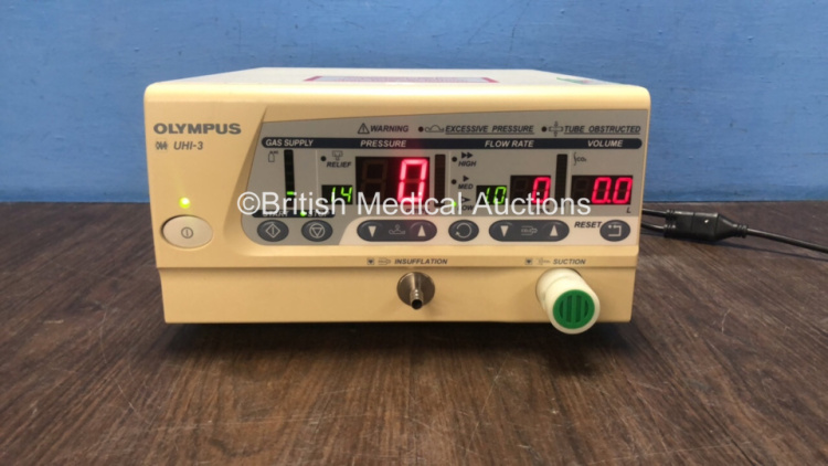 Olympus UHI-3 Insufflation Unit (Powers Up) *S/N 1200495 / FS0138735*