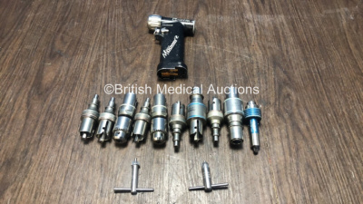 1 x ConMed PRO6200M M Power 2 Drill with 10 x Drill Attachments and 2 x Chuck Keys