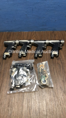 5 x deSoutter Medical MPX-500 Handpieces (1 x Spares and Repairs)