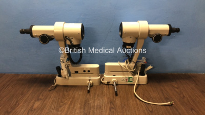 2 x Nidek KM-450 Ophthalmometers (Unable to Power Test Due to No Power Supply) *S/N 21009 / 20757* **Mfd 2003 / 2006*