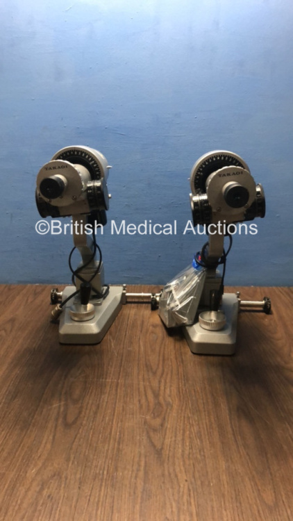 2 x Takagi MT377-II Keratometers (Both Not Power Tested Due to No Power Supply) *S/N NA*