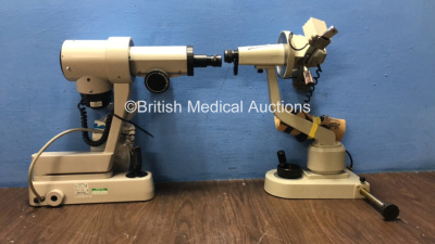 1 x Nidek KM-450 Keratometer and 1 x C.I.O.M Keratometer (Both Not Power Tested Due to No Power Supply) *S/N 20931* **Mfd 2005**