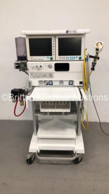 Datex-Ohmeda Anaesthesia Delivery Unit with Datex-Ohmeda Anaesthesia Monitor, Datex-Ohmeda Module Rack, Bellows and Hoses (No Power)