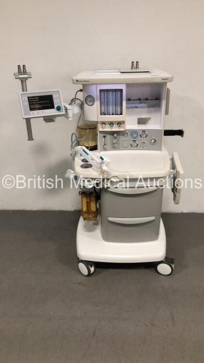 Datex-Ohmeda Aespire Anaesthesia Machine with Datex-Ohmeda Aespire 7900 SmartVent Software Version 4.8 PSVPro,Absorber,Bellows,Oxygen Mixer and Bellows (Powers Up) * SN ANCN01047 *