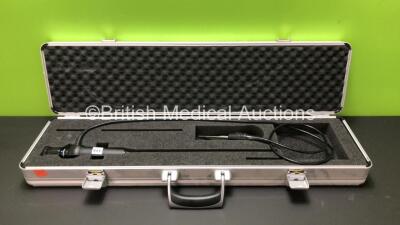 Pentax FNL-10RP3 Rhinolaryngoscope in Case (Cloudy View with Multiple Broken Fibres) *H141796*