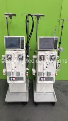 2 x Nikkiso DBB-05 Dialysis Machines Software Versions 1.3C Running Hours 34705 / N/A (Both Power Up) * SN 67006-04 / 67005-05 *