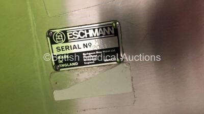 Eschmann MR Hydraulic Operating Table with Cushions (Hydraulic Tested Working) *Complete* *Asset No FS 0123026* - 4