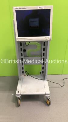 Stryker Stack Trolley With Stryker Vision Elect HD Monitor (Powers Up)