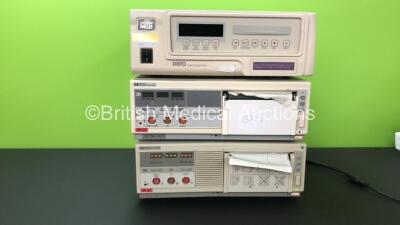 Mixed Lot Including 1 x MGB Disto Digital Storage System, 1 x Hewlett Packard M1350A Fetal Monitor, 1 x Hewlett Packard Series 50XM Fetal Monitor (All Power Up)