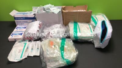 Job Lot of Consumables Including Terumo Syringes, Venofix Venipuncture Sets, Luer Lock Syringes, Rapid Fill Connectors, Intrafix Primelines and Vacutainer Stretch Bands *All Out of Date*