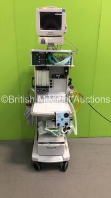 InterMed Penlon Prima SP Anaesthesia Machine with InterMed Penlon Nuffield MRI Compatible Anaesthesia Ventilator Series 200,Philips IntelliVue MP50 Anaesthesia Monitor,Philips IntelliVue G5-M1019A Gas Module with Water Trap,Oxygen Mixer and Hoses (Powers 