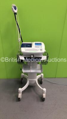 Welch Allyn CP200 ECG Machine on Stand with 1 x 10-Lead ECG Lead (Powers Up) * SN 20008191 *