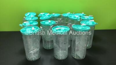 17 x Serres Suction Cups (2 with Missing Lids)