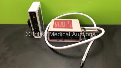1 x pneuPac ventiPAC Anaesthesia Ventilator with 1 x alarmPAC Model AP Pressure Alarm Unit