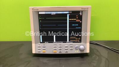 Datascope Passport 2 Patient Monitor Including ECG, SpO2, T1, NIBP and Printer Options (Powers Up)