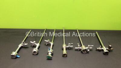 Job Lot of 6 x Assorted Arthroscopic Trocars and Cannulas