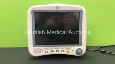 GE Dash 4000 Patient Monitor Including ECG, NBP, CO2, BP1, BP2, SpO2 and Temp/CO Options (Powers Up with Blank Screen) *S/N DSH051350038GA*