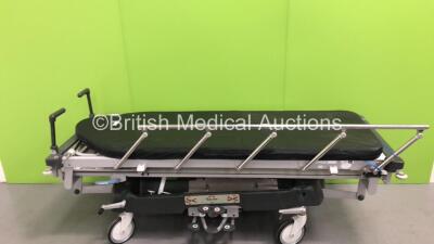 Huntleigh Lifeguard Patient Trolley with Mattress (Hydraulics Tested Working)