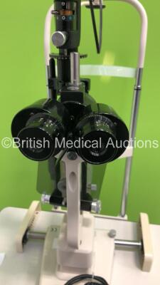 Topcon SL-3C Slit Lamp with 2 x 16 x Eyepieces,1 x 10x Eyepiece on Motorized Table (Powers Up with Good Bulb) - 3