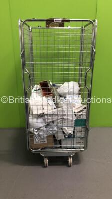 Cage of Consumables Including Cotton Eye Pads, Radiofrequency Cannulas and Enteral Amika Bags (Cage Not Included - Out of Date)