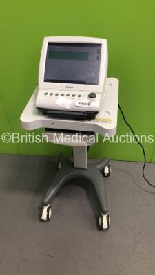 EDAN F9 Express Fetal/Maternal Monitor Version 2.61 on Stand with MECG,NIBP,DECG,US2,EXT1,Temp,SpO2,TOCO,US1 and MARK Options,1 x TOCO Transducer,1 x US Transducer and 1 x SpO2 Finger Sensor (Powers Up) (95640013510)