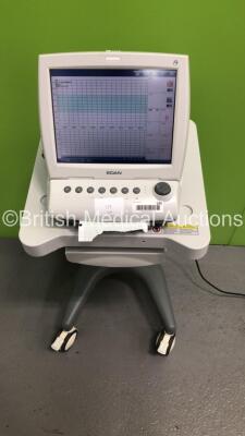 EDAN F9 Express Fetal/Maternal Monitor Version 2.61 on Stand with MECG,NIBP,DECG,US2,EXT1,Temp,SpO2,TOCO,US1 and MARK Options,1 x TOCO Transducer,1 x US Transducer and 1 x SpO2 Finger Sensor (Powers Up) (95640013510)