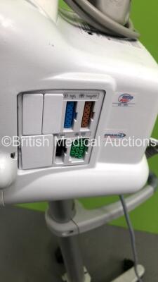 GE Dash 4000 Patient Monitor on Stand with SpO2,Temp/CO,NBP and ECG Options (Powers Up) * Mfd 2011 * - 6