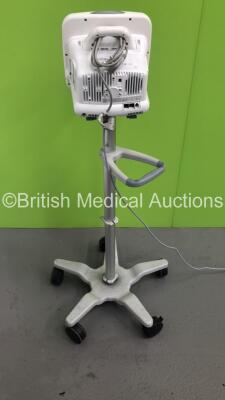 GE Dash 4000 Patient Monitor on Stand with SpO2,Temp/CO,NBP and ECG Options (Powers Up) * Mfd 2011 * - 8