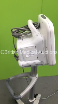 GE Dash 4000 Patient Monitor on Stand with SpO2,Temp/CO,NBP and ECG Options (Powers Up) * Mfd 2011 * - 9