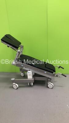 ALM Top 906B Manual Operating Table with Cushions (Hydraulics Broken)