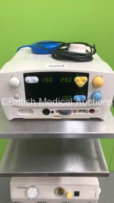 Eschmann TD830 Electrosurgical/Diathermy Unit on Eschmann Suction Trolley with Footswitches (Powers Up) - 3