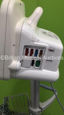 GE Dash 4000 Patient Monitor on Stand with BP,SpO2,Temp/CO,NBP and ECG Options (Powers Up) * Mfd 2009 * - 3