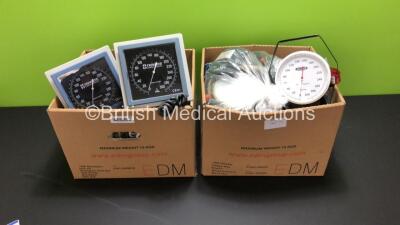 Job lot of Blood Pressure Meters with Hoses *S/N NA*