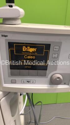 Drager Caleo Infant Incubator Software Version 2.01 with Mattress (Powers Up) * SN ARRC-0005 * - 2