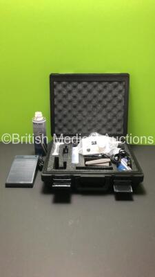 Harris FUE Instruments K-35 Handpiece Control Unit with Accessories in Case (Powers Up) *S/N 1892203*