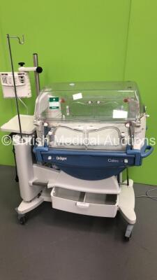 Drager Caleo Infant Incubator Software Version 2.11 with Mattress (Powers Up) * SN ARSBE-0048 * - 5
