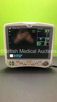 GE Dash 5000 Patient Monitor with BP1/3, BP2/4, SPO2, Temp/Co, NBP and ECG Options (Powers Up)