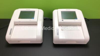 2 x Philips Avalon FM30 Fetal Monitors *Mfd 2009 / 2009* (Both Power Up) *DE53109067 / DE53109731*