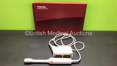 Toshiba PVT-681MV Ultrasound Transducer / Probe *Mfd 2013* in Box *B3543473*