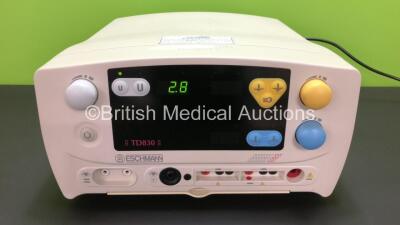 Eschmann TD830 Electrosurgical Unit (Powers Up) * Mfd 06/2009* **S/N 83CB-9F-1193**