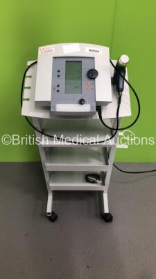 Enraf Nonius Sonopuls 490 Therapy Unit with 1 x Handpiece and Power Supply (Draws Power-Suspected Flat Battery) * SN 27085 * * Mfd 2011 *