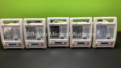 5 x Baxter Colleague 3 CXE Infusion Pumps (All Power Up)