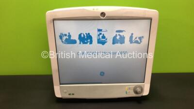 GE Carescape B650 Touch Screen Patient Monitor *Mfd - 06/2013* with 1 x GE E-PSMP-01 Module *Mfd 07/2013* (Powers Up) *SEW13234421HA / 70000357*