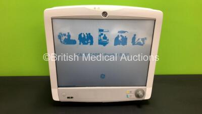 GE Carescape B650 Touch Screen Patient Monitor *Mfd - 08/2013* with 1 x GE E-PSMP-01 Module *Mfd 07/2013* (Powers Up) *SEW13327722HA / 7000343*