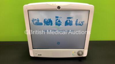 GE Carescape B650 Touch Screen Patient Monitor *Mfd - 08/2013* with 1 x GE E-PSMP-01 Module *Mfd 12/2012* (Powers Up) *SEW13317584HA / 6923646*