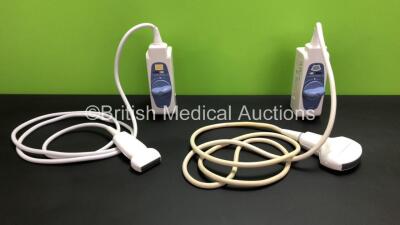 1 x Aloka UST-9130 Ultrasound Transducer / Probe and 1 x Aloka UST-5411 Ultrasound Transducer / Probe