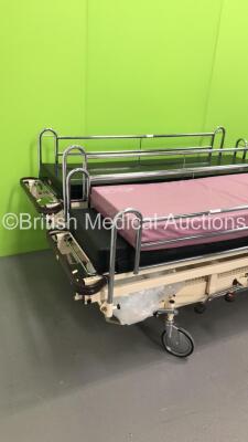 3 x Huntleigh Nesbit Evans Hydraulic Patient Examination Couch with Cushions (Hydraulics Tested Working) - 3