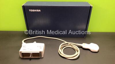 Toshiba Model PVT-375BT Convex Array Transducer / Probe *Mfd 09 / 2012* in Box